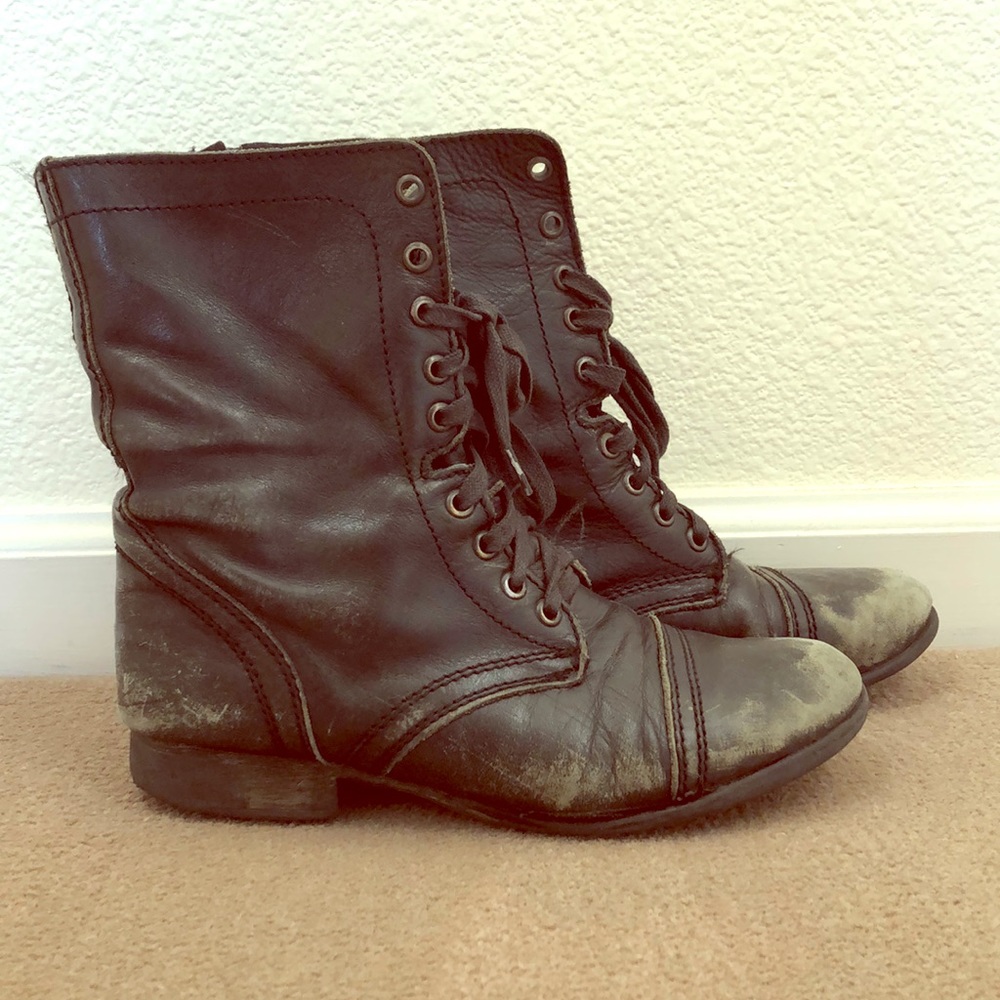 Steve Madden Combat Boots